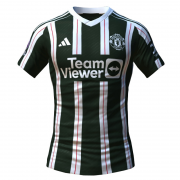 23-24 Manchester United Away Soccer Football Kit Man #Player Version