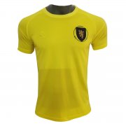2023 Scotland 150th Anniversary Goalkeeper Yellow Soccer Football Kit Man
