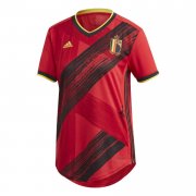 2020 Belgium Home Women Soccer Football Kit