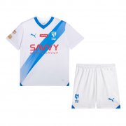 23-24 Al-Hilal Away Soccer Football Kit (Top + Short) Youth