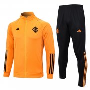 23-24 Internacional Orange Soccer Football Training Kit (Jacket + Pants) Man