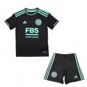 22-23 Leicester City Away Soccer Football Kit (Shirt + Short) Youth