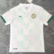 21-22 Senegal One star Home White Soccer Football Kit Man