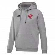22-23 Flamengo Pullover Hoodie Light Grey Soccer Football Sweatshirt Man