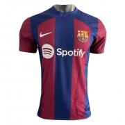 23-24 Barcelona Home Soccer Football Kit Man #Player Version