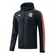 22-23 Flamengo Black All Weather Windrunner Soccer Football Jacket Man #Hoodie