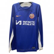 23-24 Chelsea Home Soccer Football Kit Man #Long Sleeve
