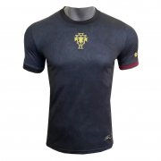 2023 Portugal Black Soccer Football Kit Man