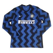 20-21 Inter Milan Home Man LS Soccer Football Kit