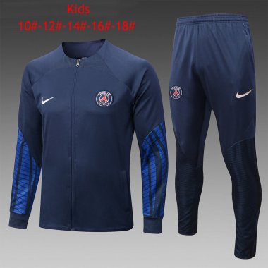 22-23 PSG Royal Soccer Football Training Kit (Jacket + Pants) Youth