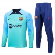 22-23 Barcelona Green Soccer Football Training Kit Man