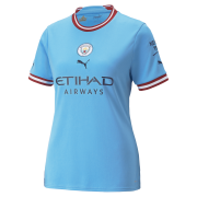 22-23 Manchester City Home Soccer Football Kit Women