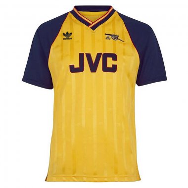 1988-1990 Arsenal Retro Away Man Soccer Football Kit