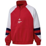 23-24 Arsenal Red All Weather Windrunner Soccer Football Jacket Man #Half-Zip Icon
