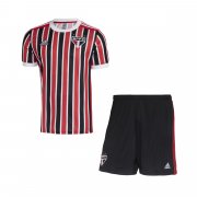 21-22 Sao Paulo FC Away Soccer Football Kit (Shirt + Shorts) Youth