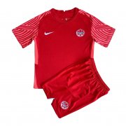 2022 Canada Home Soccer Football Kit (Top + Short) Youth