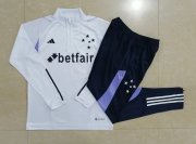 23-24 Cruzeiro White Soccer Football Training Kit Man