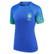 2022 Brazil Away Soccer Football Kit Woman