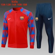 23-24 Barcelona Red Soccer Football Training Kit (Jacket + Pants) Youth