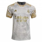 23-24 Real Madrid White - Gold Dragon Soccer Football Kit Man #Special Edition
