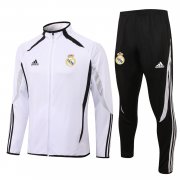 21-22 Real Madrid Teamgeist White Soccer Football Training Kit (Jacket + Pants) Man