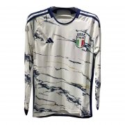 2023 Italy Away Soccer Football Kit Man #Long Sleeve