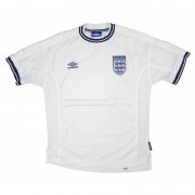 2000 England Home Soccer Football Kit Man #Retro