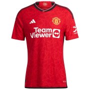 23-24 Manchester United Home Soccer Football Kit Man #Player Version