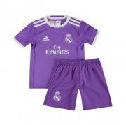 2016/2017 Real Madrid Retro Away Soccer Football Kit (Top + Short) Youth