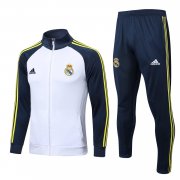 22-23 Real Madrid White II Soccer Football Training Kit (Jacket + Pants) Man
