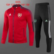 21-22 Arsenal Red Soccer Football Training Suit (Jacket + Pants) Kid's