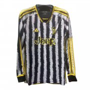 23-24 Juventus Home Soccer Football Kit Man #Long Sleeve