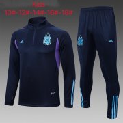 2023 Argentina Navy Soccer Football Training Kit Youth
