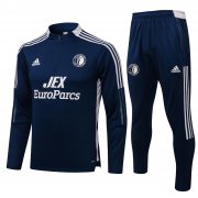 21-22 Feyenoord Navy Soccer Football Training Suit Man