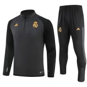 23-24 Real Madrid Grey Soccer Football Training Kit Man