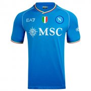 23-24 Napoli Home Soccer Football Kit Man