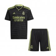 22-23 Real Madrid Third Youth Soccer Football Kit (Top + Shorts)