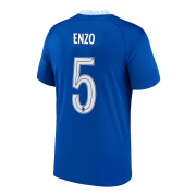 22-23 Chelsea Home UCL Soccer Football Kit Man #ENZO #5