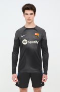 22-23 Barcelona Goalkeeper Black Soccer Football Kit Man #Long Sleeve