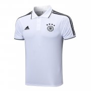 2023 Germany White Soccer Football Polo Top Man