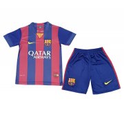 2014/2015 Barcelona Retro Home Soccer Football Kit (Top + Short) Youth