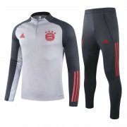 20-21 Bayern Munich UCL Grey Man Soccer Football Training Suit