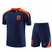 2024 Netherlands Royal Short Soccer Football Training Kit (Top + Short) Man