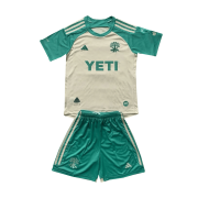 24-25 Austin FC Away Soccer Football Kit (Top + Short) Youth