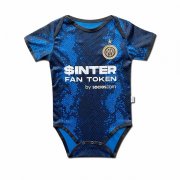 21-22 Inter Milan Home Soccer Football Kit Baby