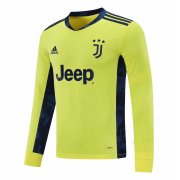 20-21 Juventus Goalkeeper Yellow Long Sleeve Man Soccer Football Kit