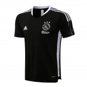21-22 Ajax Black Short Soccer Football Training Top Man
