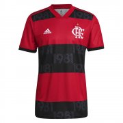 20-21 Flamengo Home Man Soccer Football Kit
