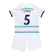 22-23 Chelsea Away Soccer Football Kit (Top + Short) Youth #ENZO #5