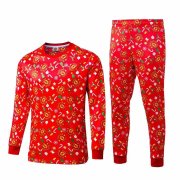 20-21 Manchester United Christmas Red Man Soccer Football Sweater + Pants